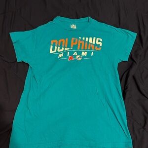 Teal Miami Dolphins T-Shirt